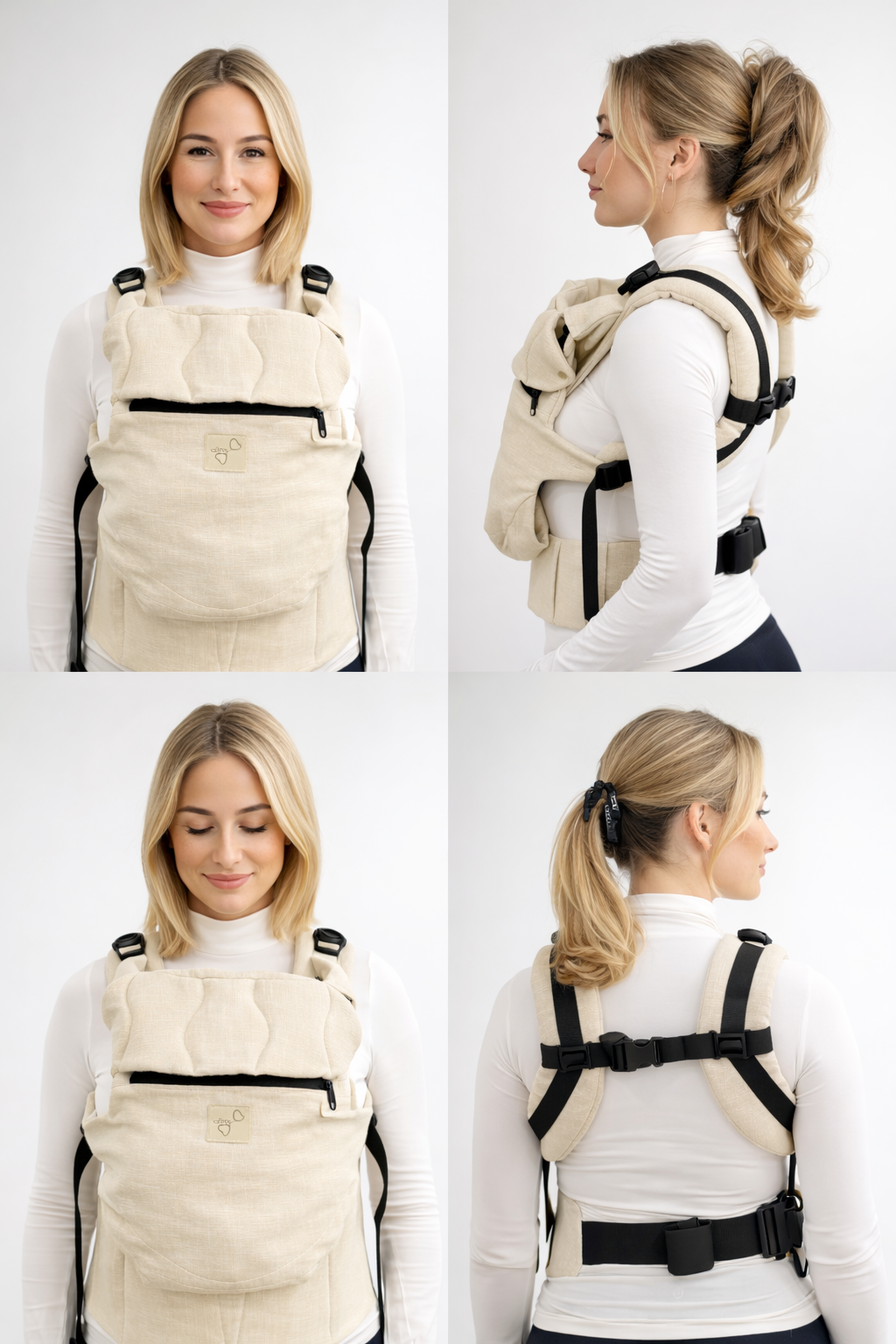 Babytrage leinen stilltrage Stillen unterwegs