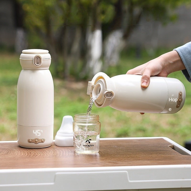 Baby Fläschchenwärmer - CalmeBottle Pure – in Cremeweiß