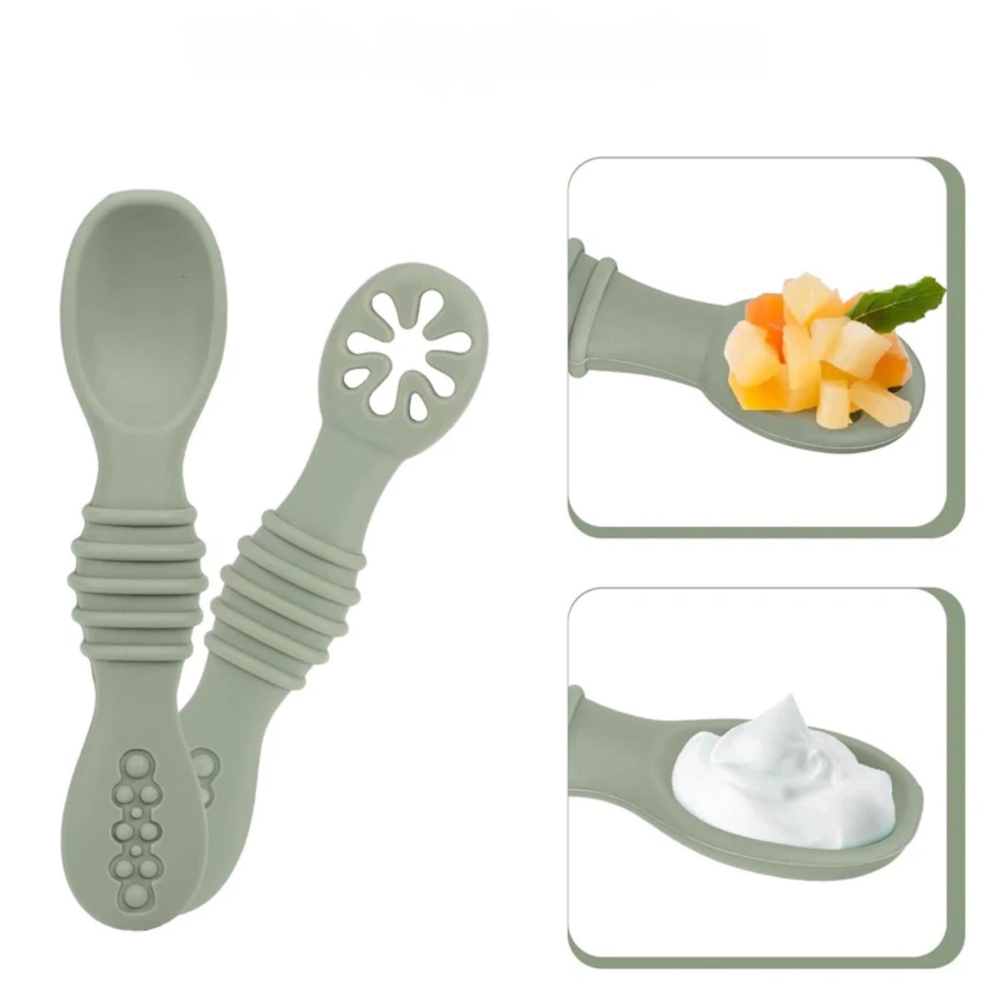 Beikost Baby Lernlöffel Set - calme