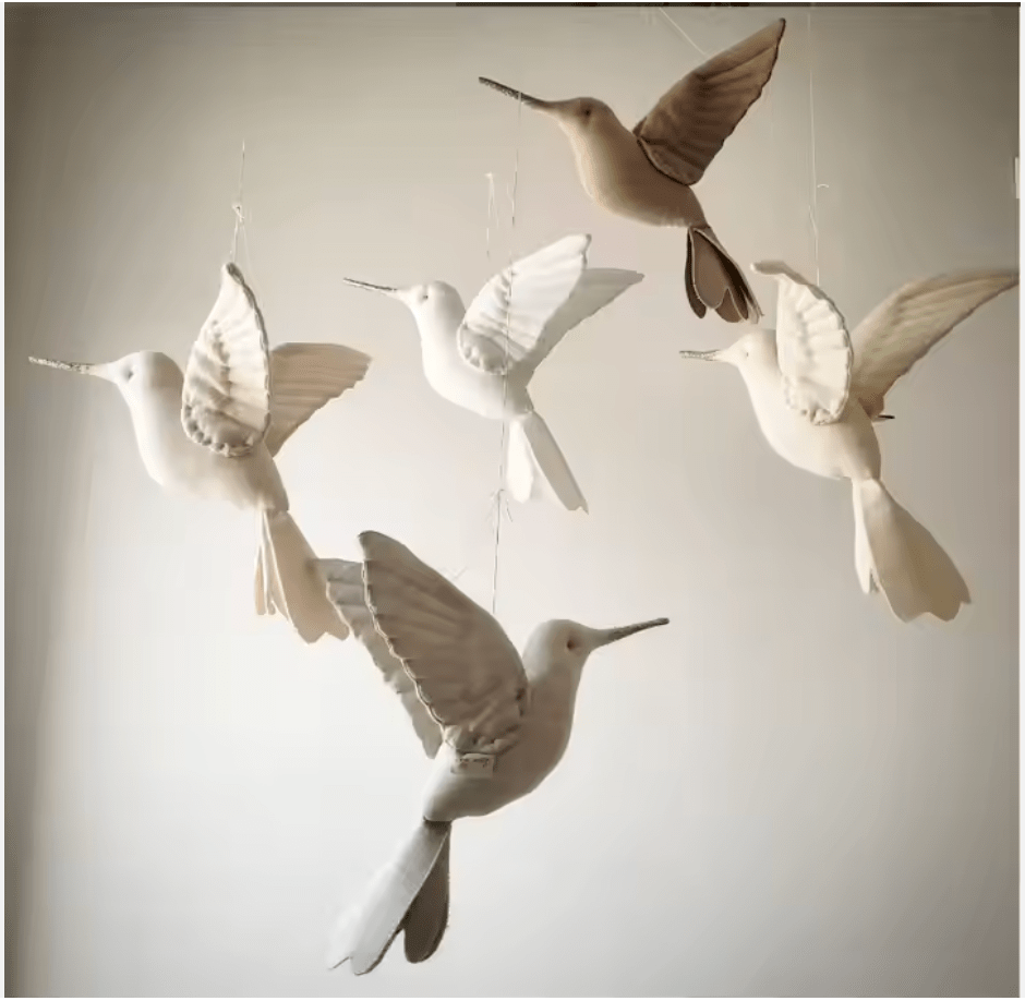 Love Birdie - Kinderzimmer Dekoration - Kolibri Mobile - calme