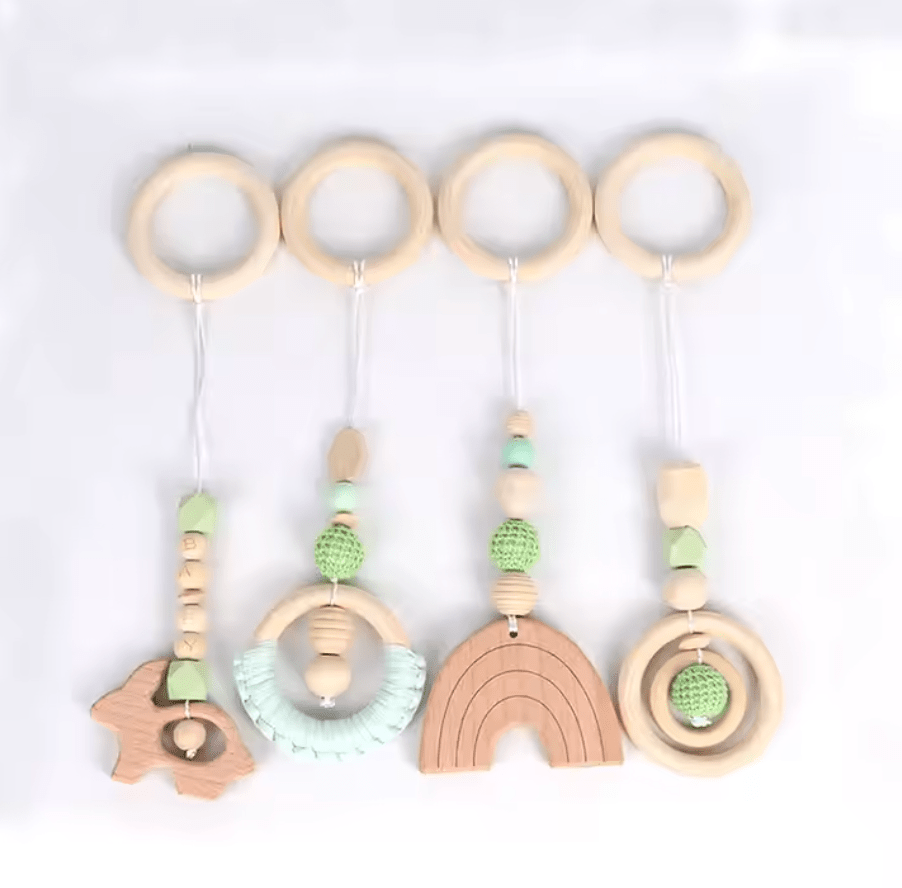 Montessori Baby - Spielbogen Figuren Set - calme