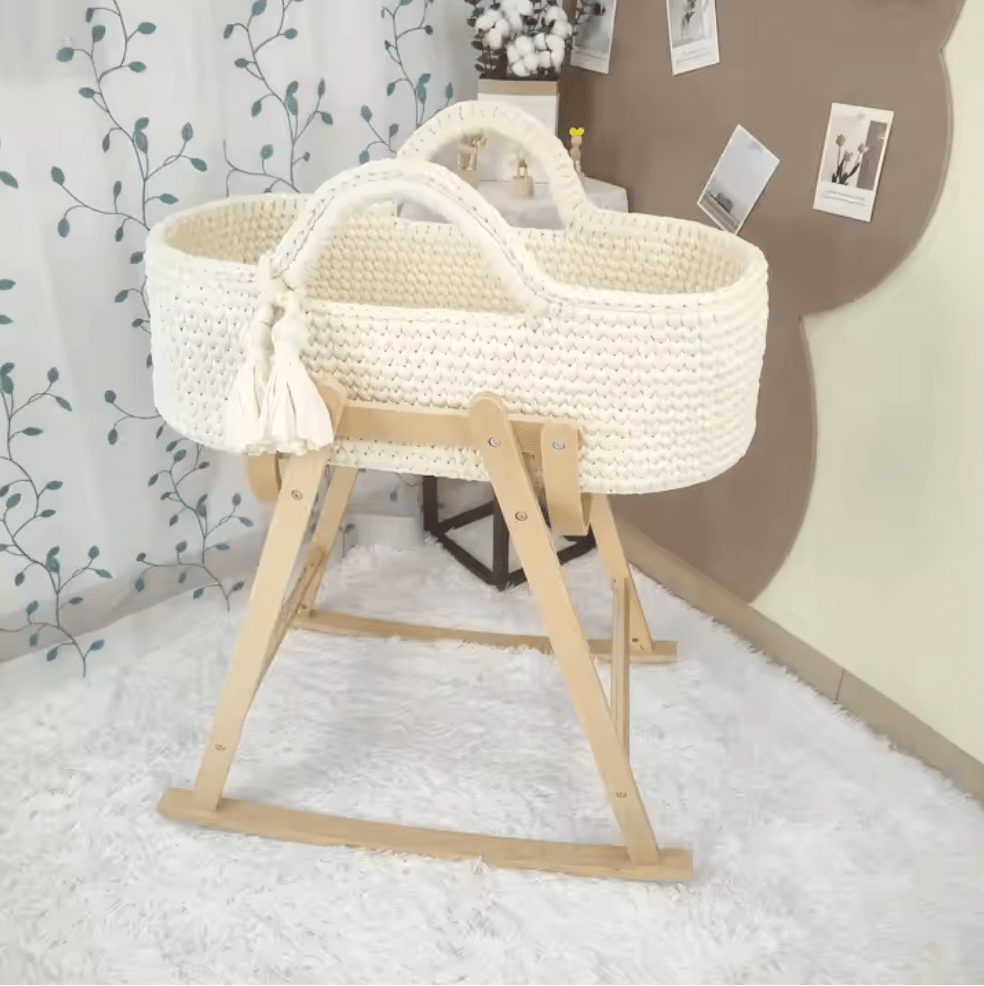 Wiegenzauber – Natürliches Design, beruhigendes Schaukeln Beige Boohoo - calme