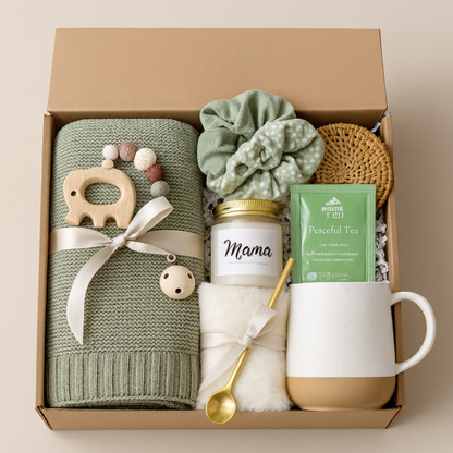 MamiBox Geschenkbox – Verwöhnmomente für frischgebackene Mamas calme