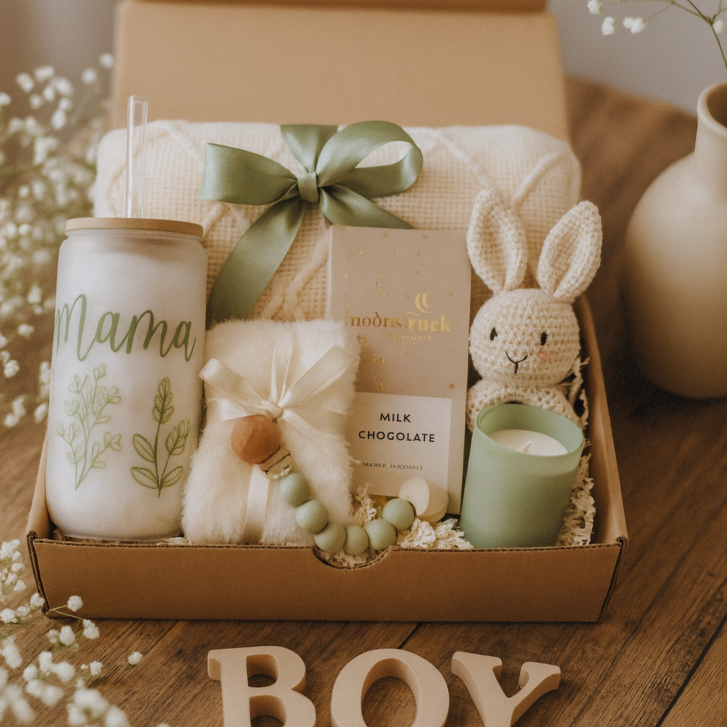 MamiBox Geschenkbox – Verwöhnmomente für frischgebackene Mamas calme