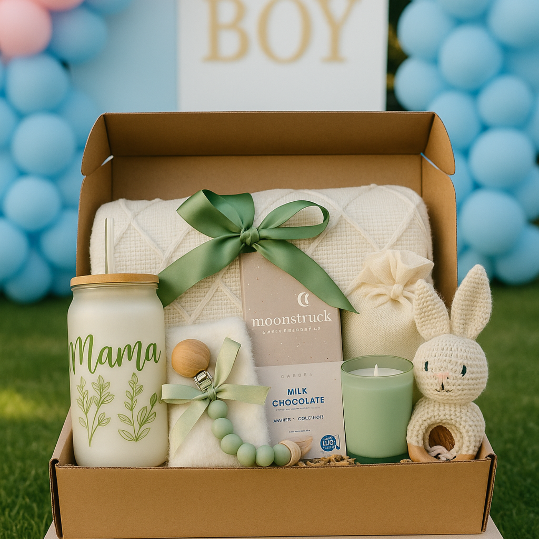 MamiBox Geschenkbox – Verwöhnmomente für frischgebackene Mamas calme