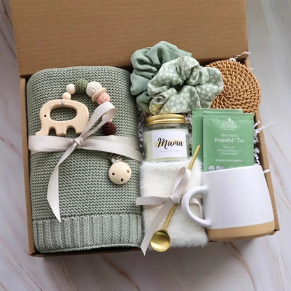 MamiBox Geschenkbox – Verwöhnmomente für frischgebackene Mamas - calme