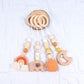 Montessori Baby - Safari Spielbogen - Figuren Set - calme